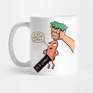 Carrot Man CENSORED Mug